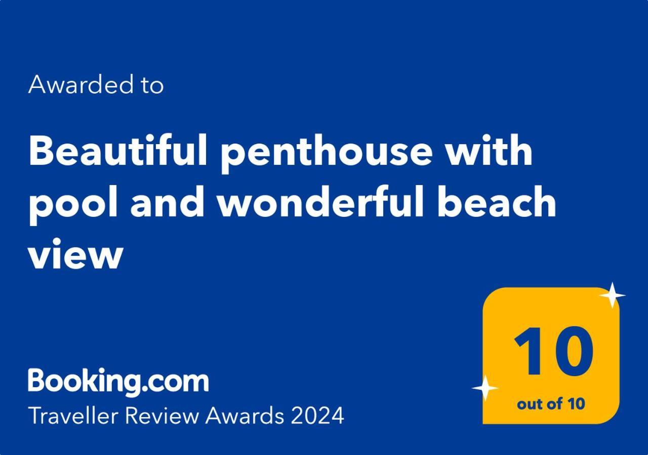 Beautiful Penthouse With Pool And Wonderful Beach View 올리바 외부 사진